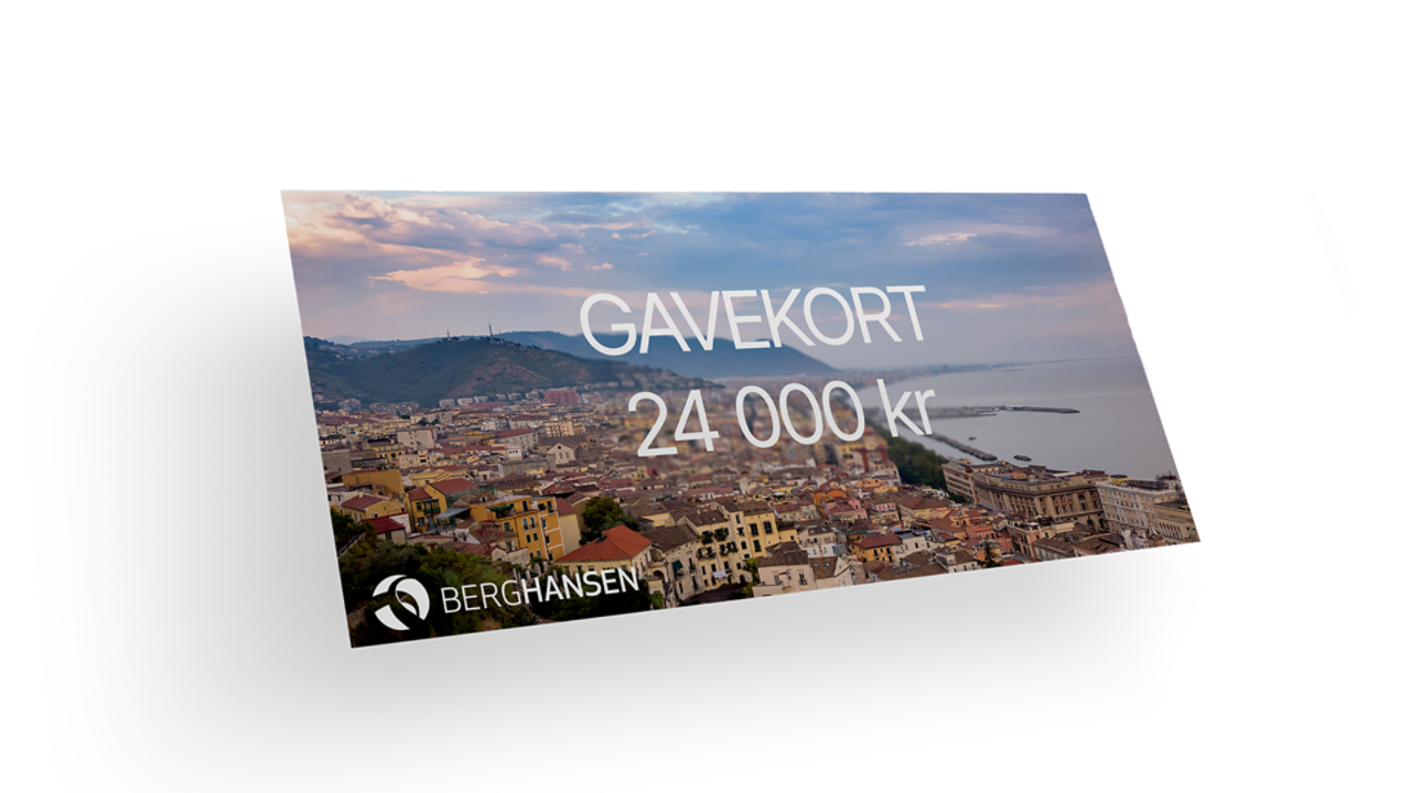 Gavekort fra Berg Hansen