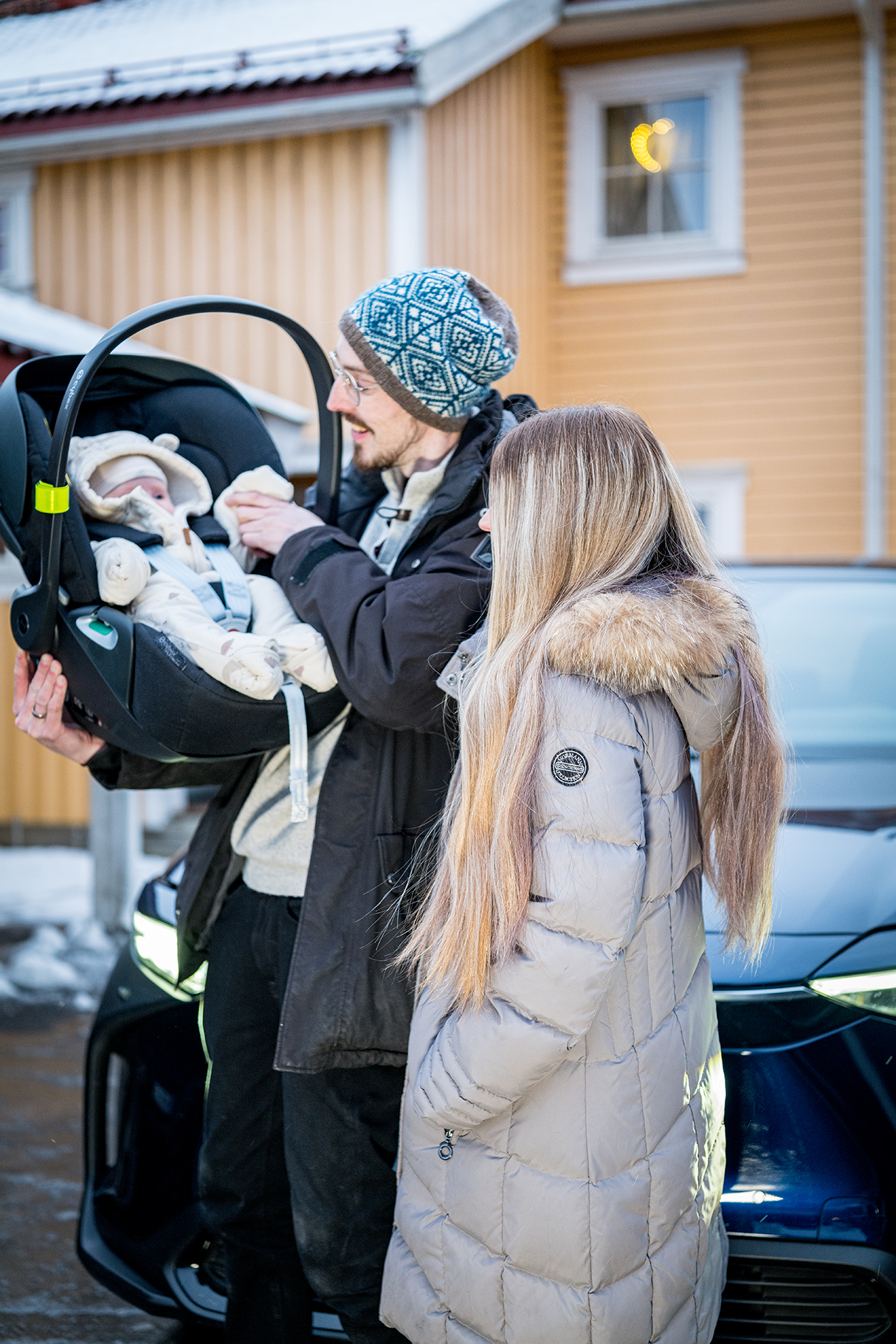 Satte meg i bilen og ble helt forelska